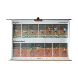 "Sports" published by Paul Sappl Austria 1968 poster