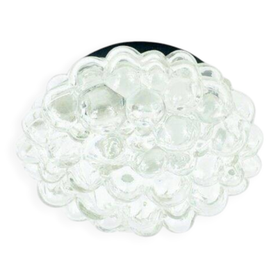 Lustre en verre bulle du milieu du siècle par H. Tynell pour Limburg, années 1960