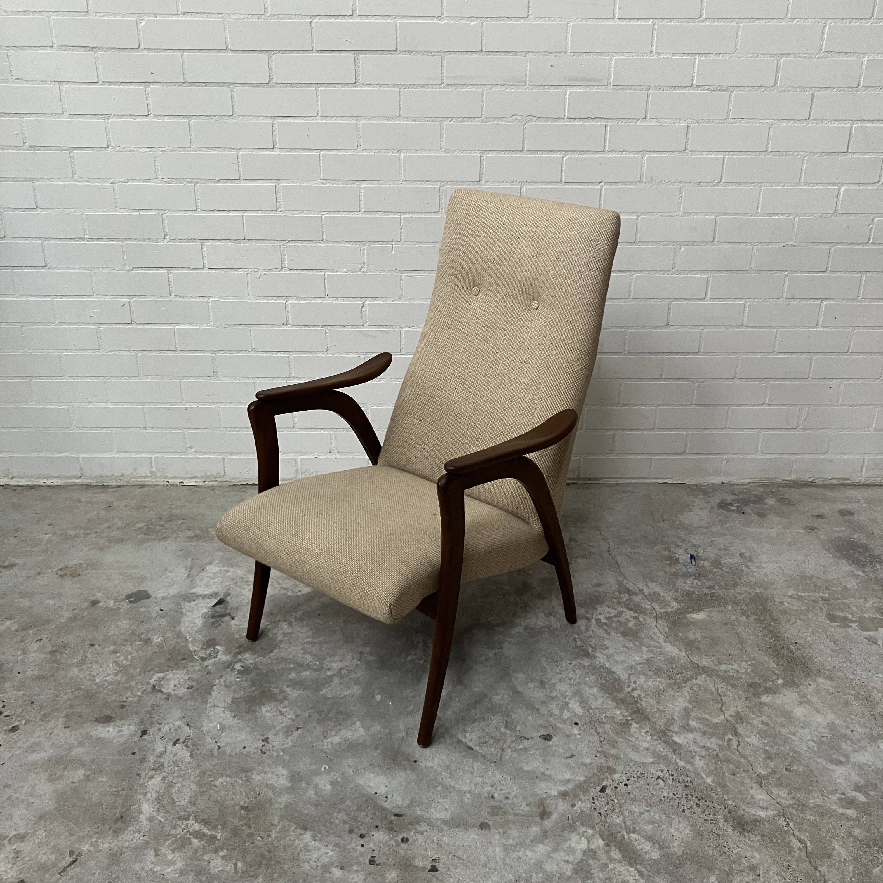 Fauteuil vintage en teck