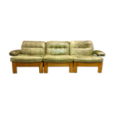 Set 4 pieces modular leather design 1960