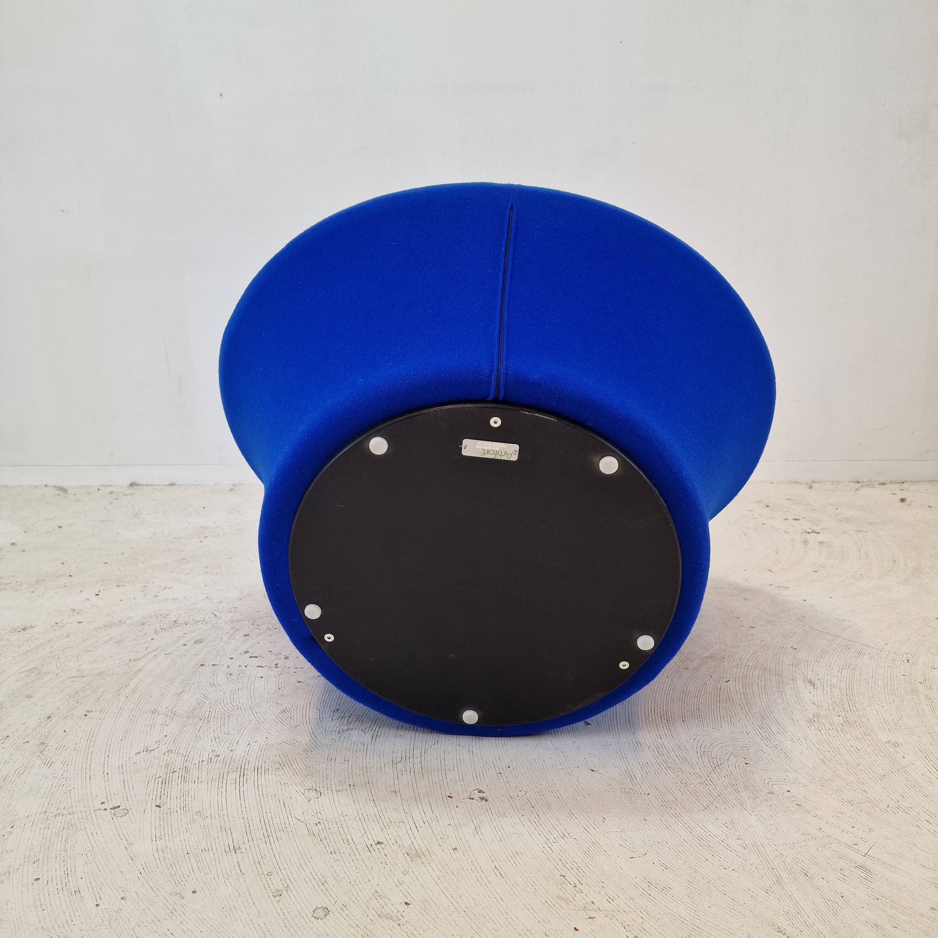 Mushroom Armchair and Ottoman by Pierre Paulin for Artifort