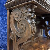 Cabinet dressoir style renaissance en chêne circa 1850