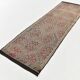 Blue Cream Persian Kilim Runner Rug, 95x313Cm