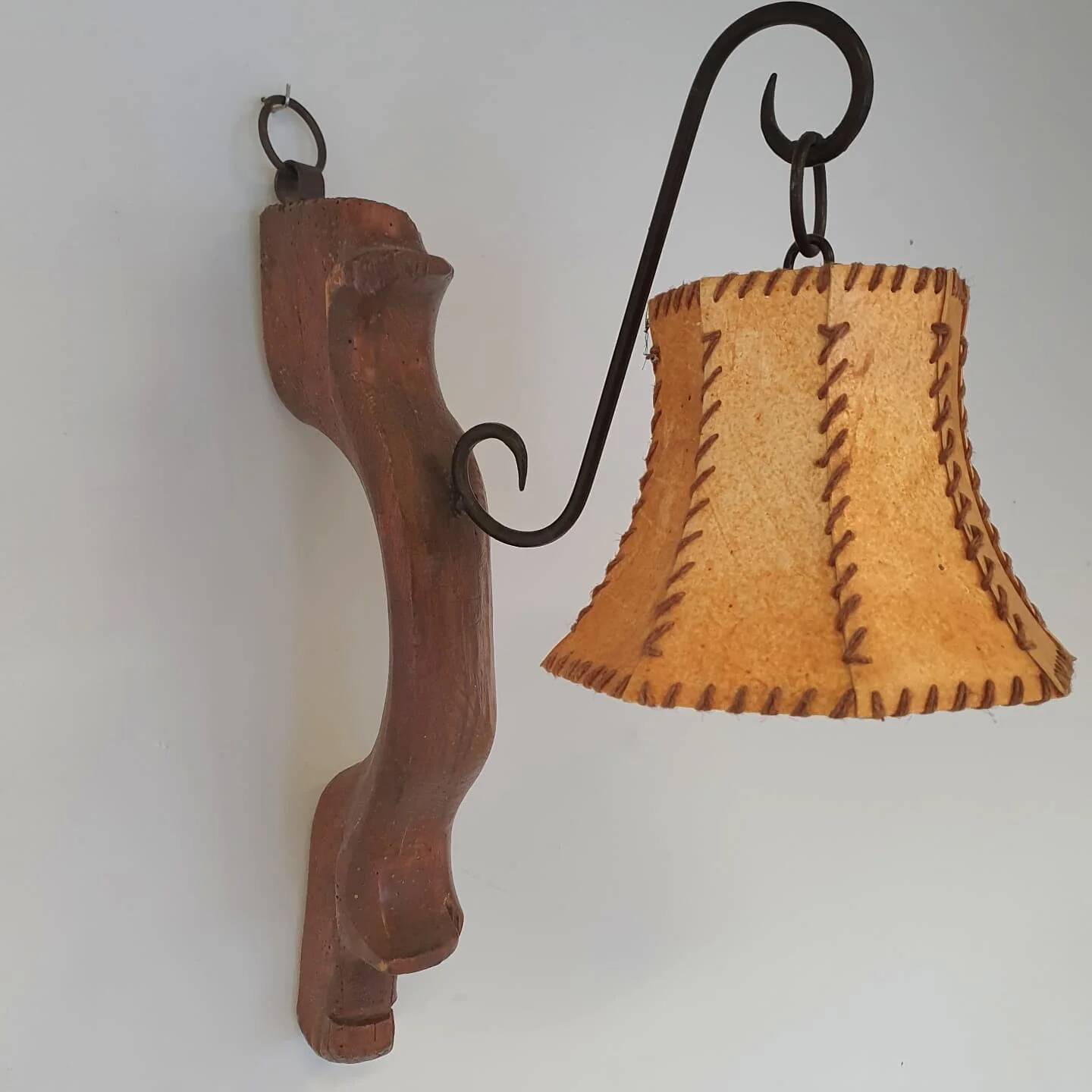 Ox harnass wall lamps / farm house / rustic