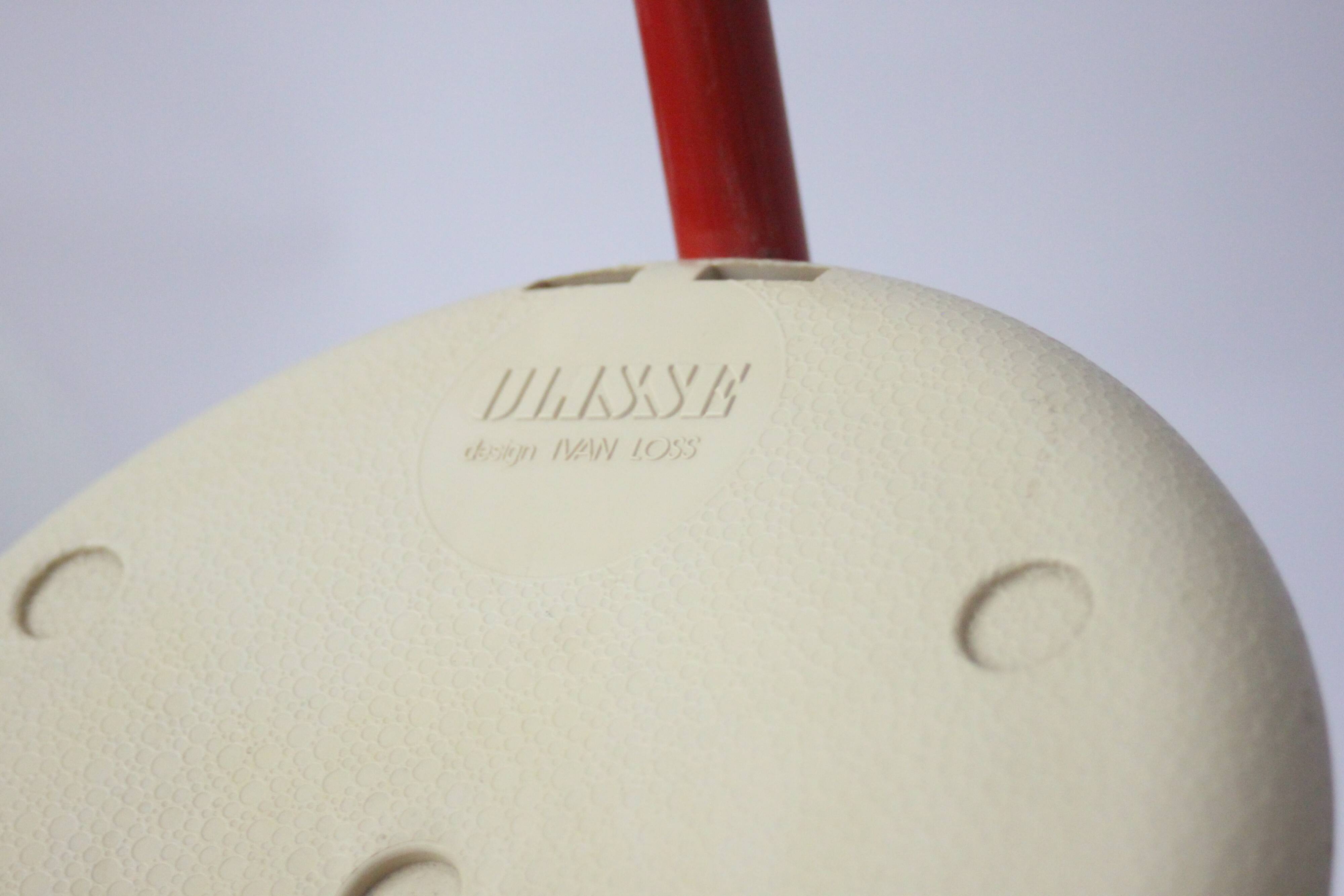 Folding stick stool Ulysse model C.S. by Ivan Loss for Sandrigarden 1981