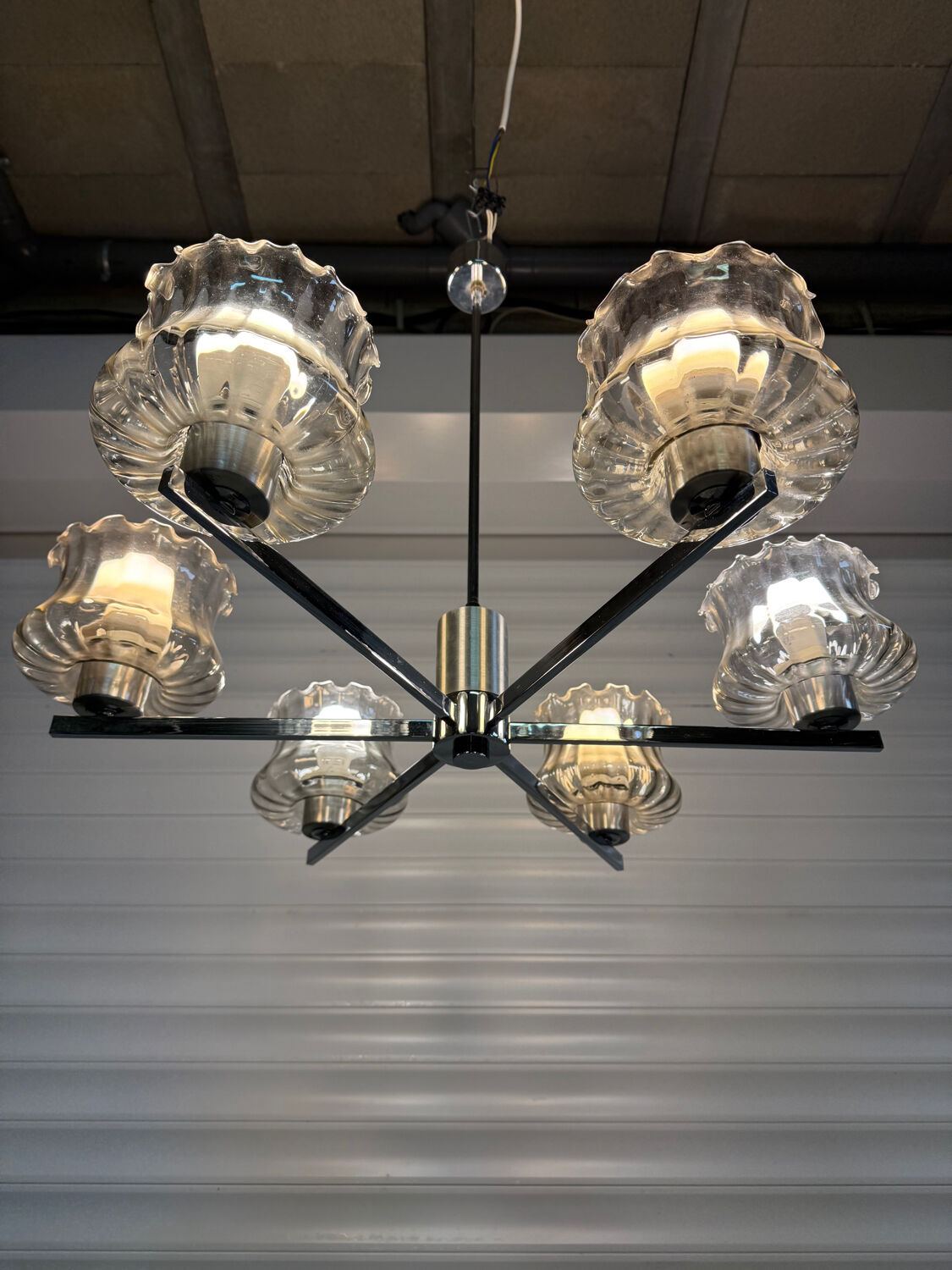 Vintage suspension and wall lights