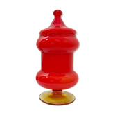 Pot opaline rouge