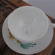 Service à café dragon porcelaine asie