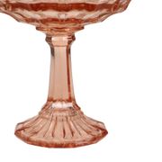 Art Deco Pink Rosaline Pressed Glass Fruit Bowl – Scailmont