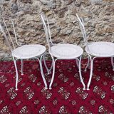 3 garden chairs