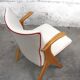 Fauteuil vintage beige clair