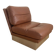 Vintage leather armchair Jacques Charpentier