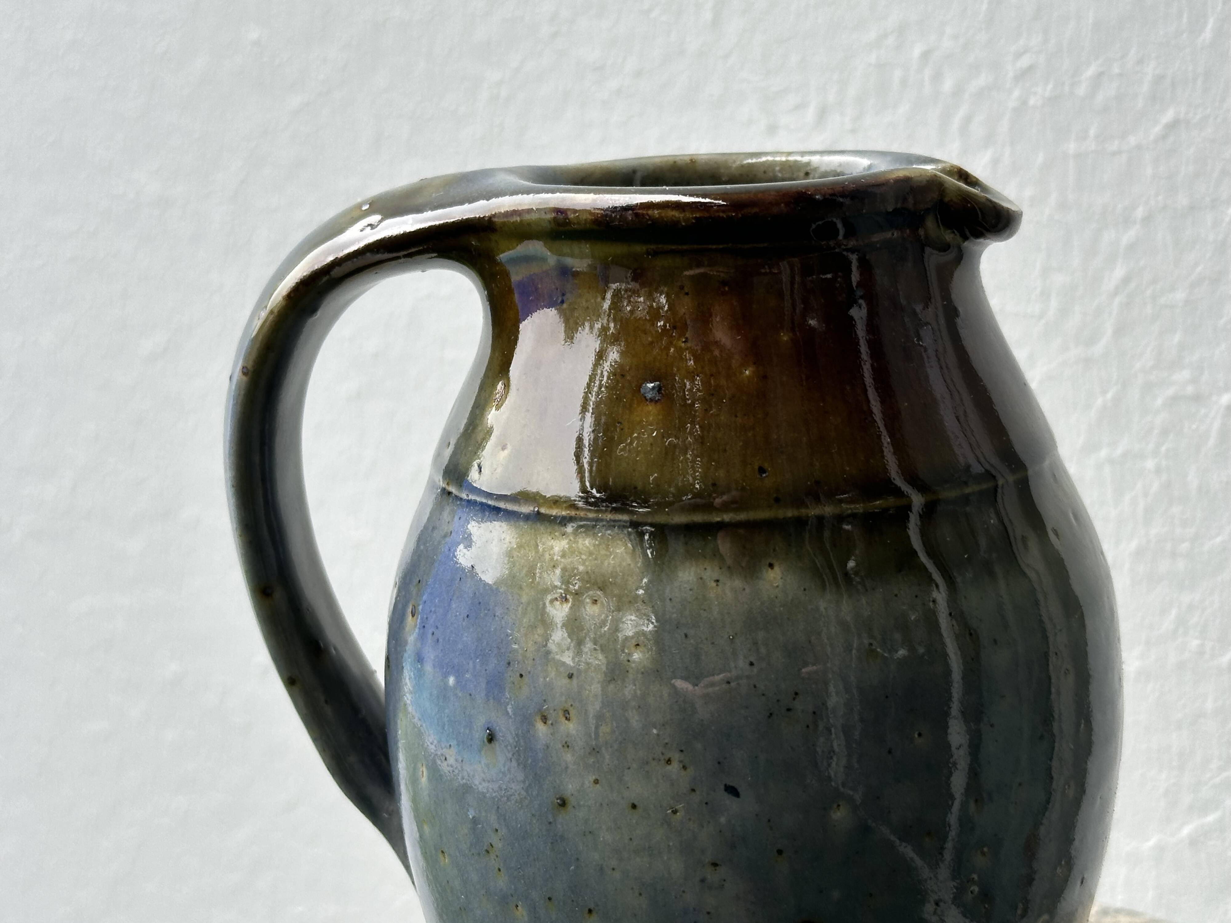 Jacques Vilain ceramic stoneware pitcher