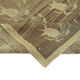 Tapis beige anatolien contemporain tissé à la main 126 cm x 210 cm années 1970