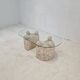 Magnussen Ponte Mactan Stone Coffee or Fossil Stone Table, 1980s