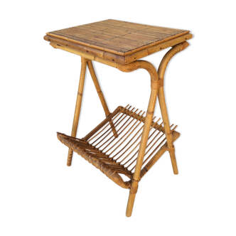 Rattan bedside or sofa tip