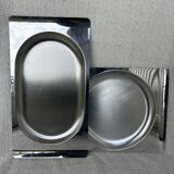 Set of stainless steel dishes by Guy Degrenne
