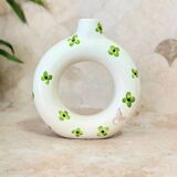 Artisanal vase Tafoukt floral