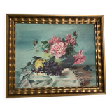 Tableau nature morte huile