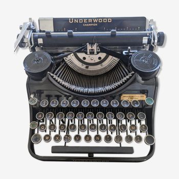 Underwood Champion typewriter