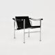 LC1 cowhide armchairs by Le Corbusier for Cassina, 1970S