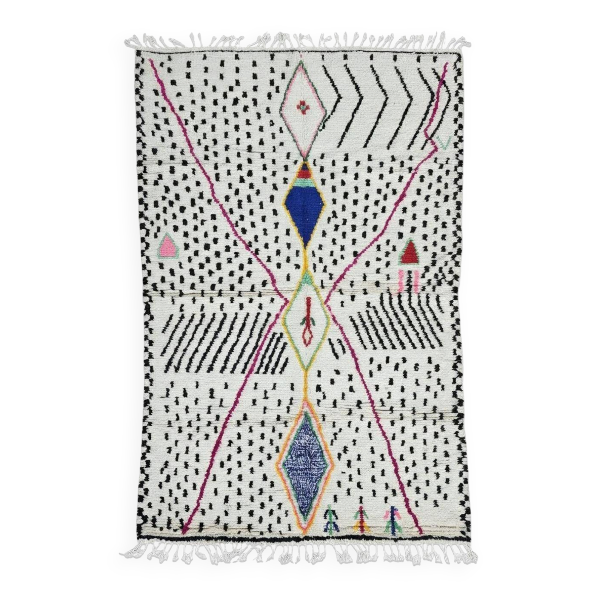 Berber Moroccan Azilal Rug - 300 x 190 cm