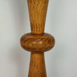 Wooden candle holder