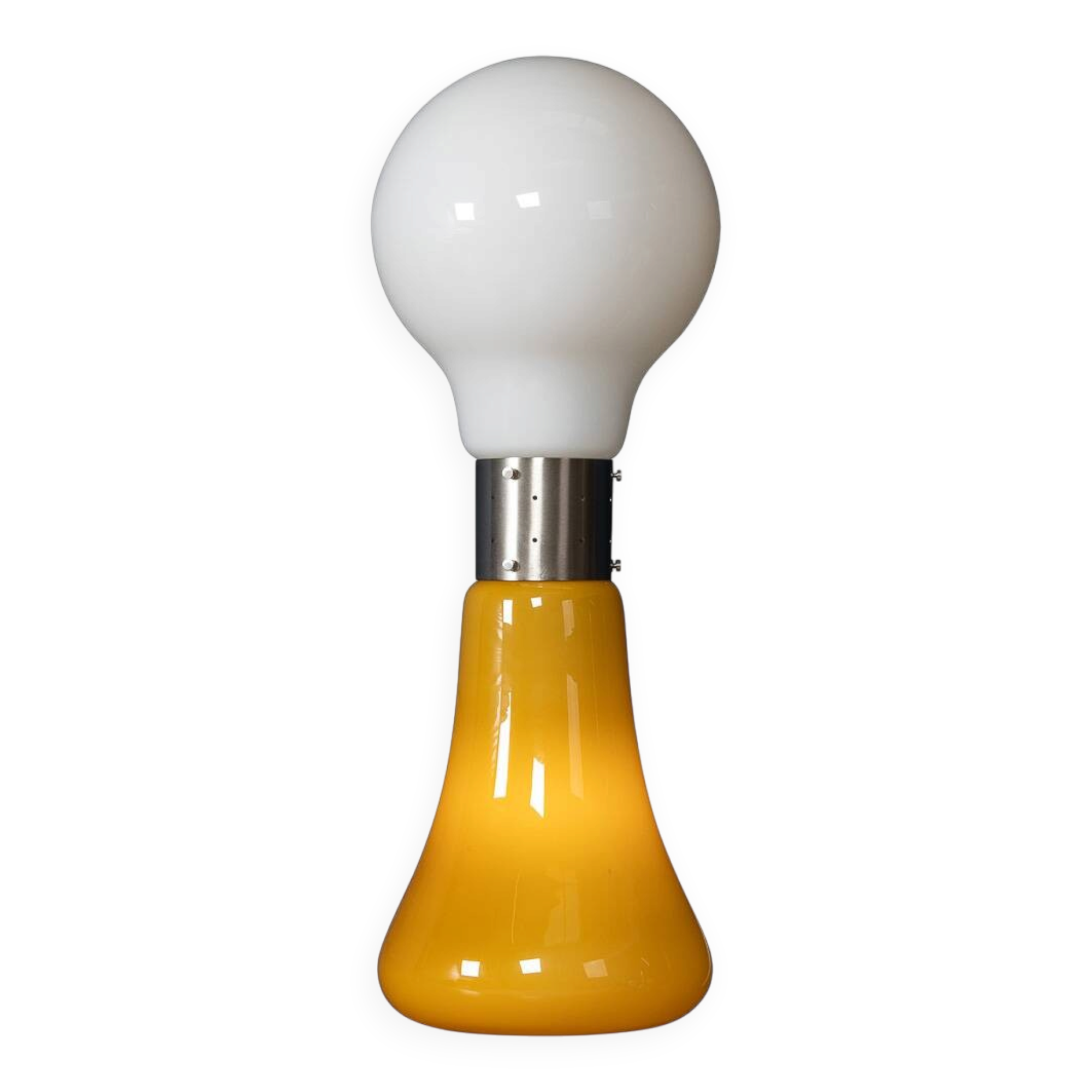 CONTEMPORARY 21stC ITALIAN BIRILLO TABLE / FLOOR LAMP OF RECENT PRODUCTION