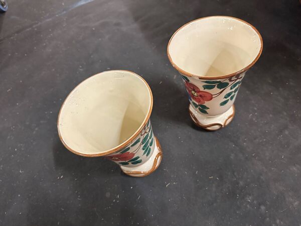 Paire de vase B Letalle St clement