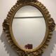 Baroque oval mirror 44 x 60cm