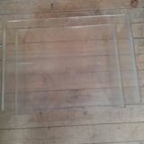 2 plexiglass nesting tables