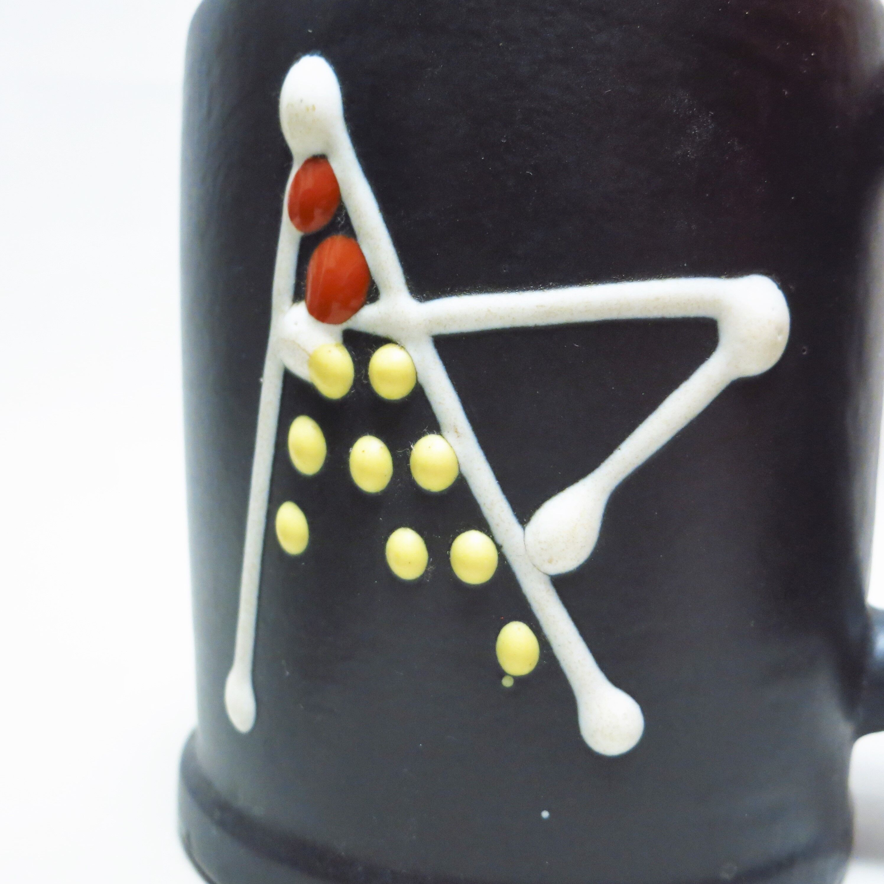 Three cups ceramic 50s André Baud