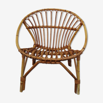 Fauteuil en rotin