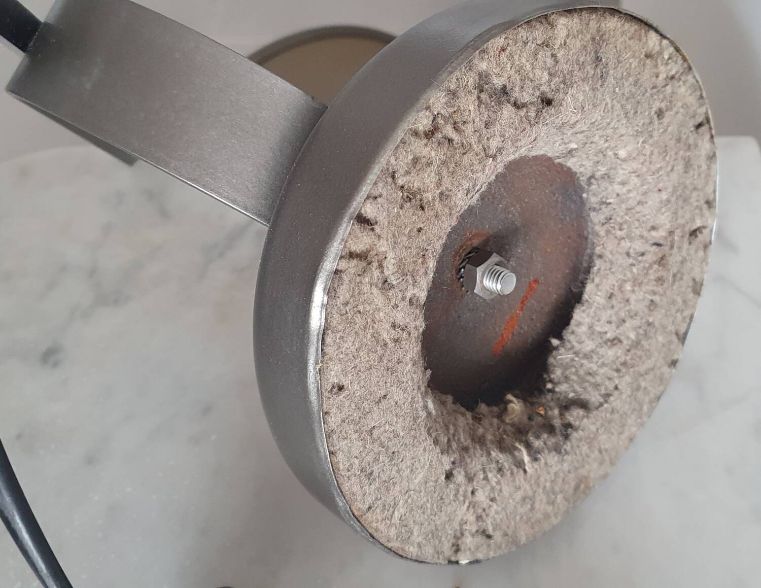 Lampe moderniste industriel - Design Ferdinand Solere 1950