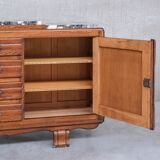 Art Deco French Marble Credenza or Sideboard