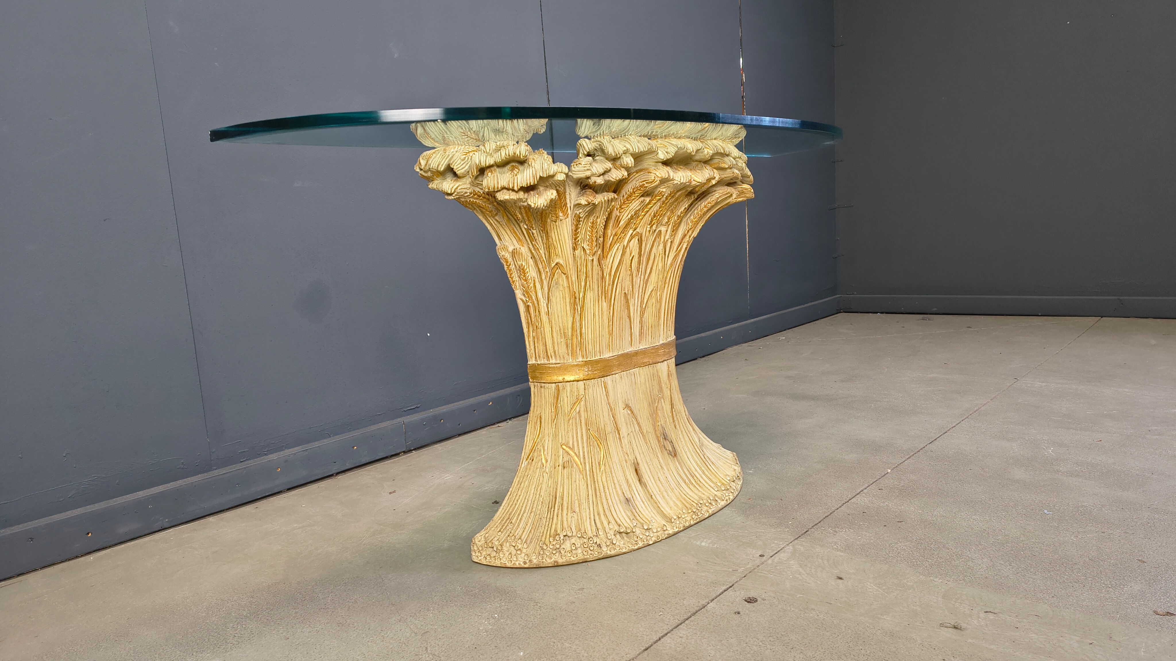 Sheaf of wheat console by Franco Chelini, 1970s