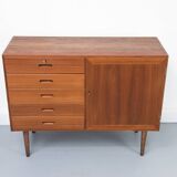 Commode à Tiroirs en Teck par Kai Winding pour P. Jeppesens Møbelfabrik, 1960s