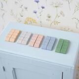 10 Ceramic Art Deco knife holders