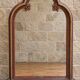 neogothic poly-lobed mirror in carved and gilded wood – 20th century