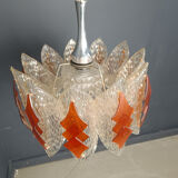 Acrylic space age chandelier by Marbach Leuchten, Germany, 1960s