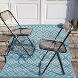 2 Folding chairs by Giancarlo Piretti for Castelli, Italy