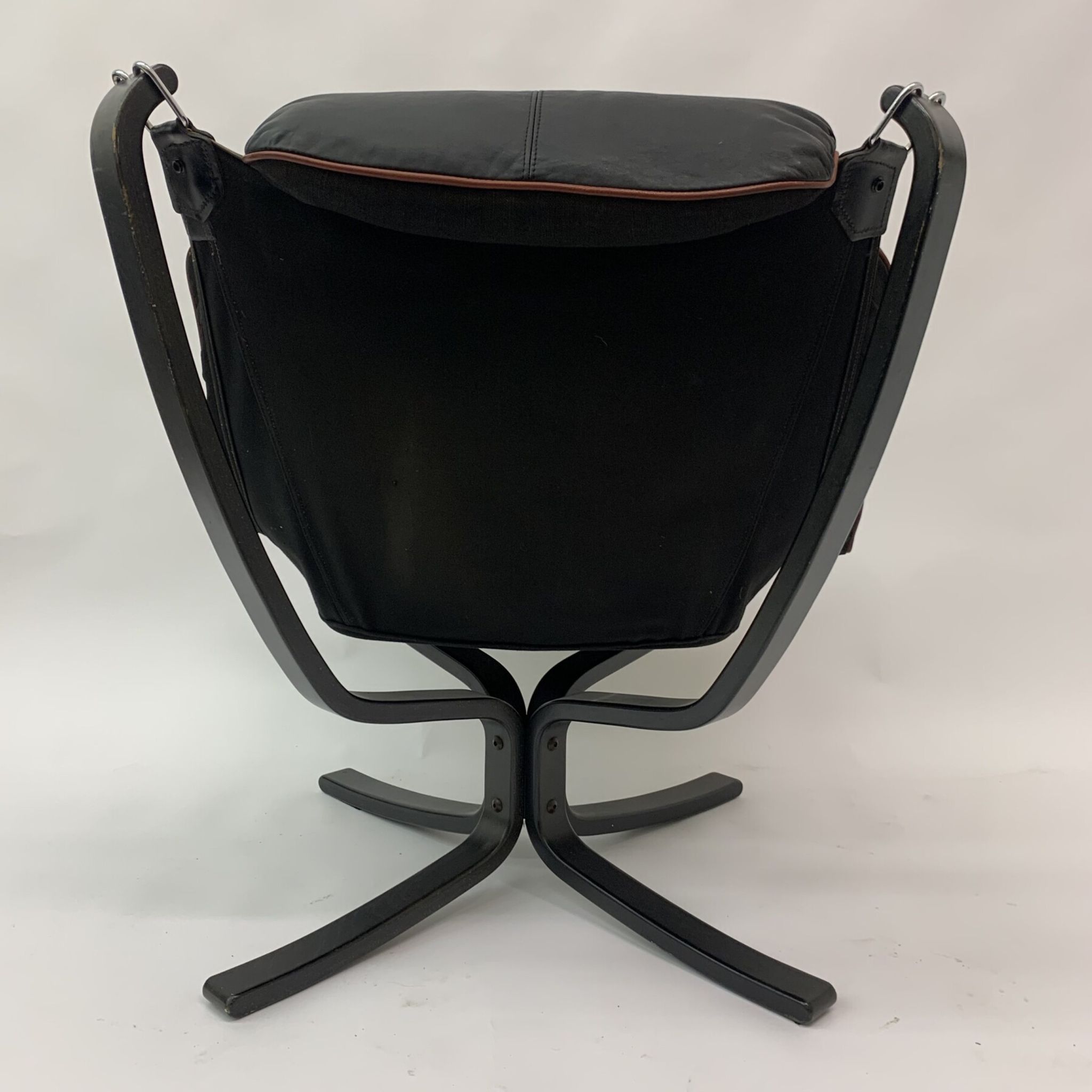 Falcon leather armchair by Sigurd Ressel for Vatne Møbler 1970s