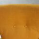 50s 60s Danish armchair has ears golden