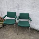 Paire de fauteuils design