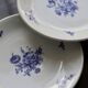 6 vintage dessert plates – Baudour porcelain