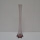 Art Czech glass vase, by Glasswork Novy Bor, 1950s