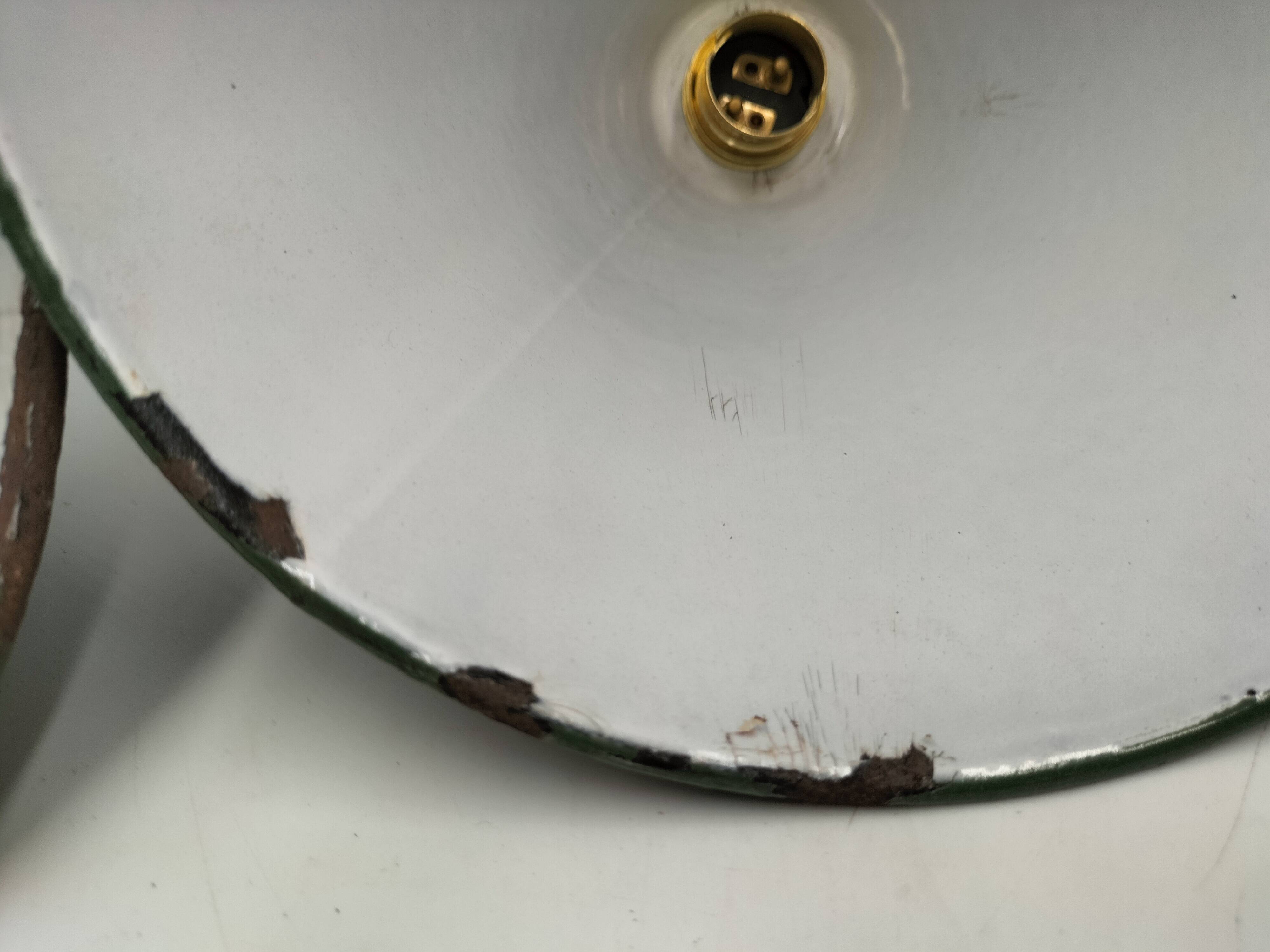 Enamelled sheet metal cone suspensions