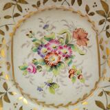 Porcelain deep dish and spoon