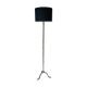 Lampadaire tripode vintage laiton doré
