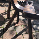 Brutalist chairs and stool